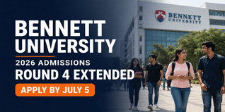 Bennett University Round 4 Admission 2026 Deadline Extended; Check Last Date to Apply for Scholarship Seats